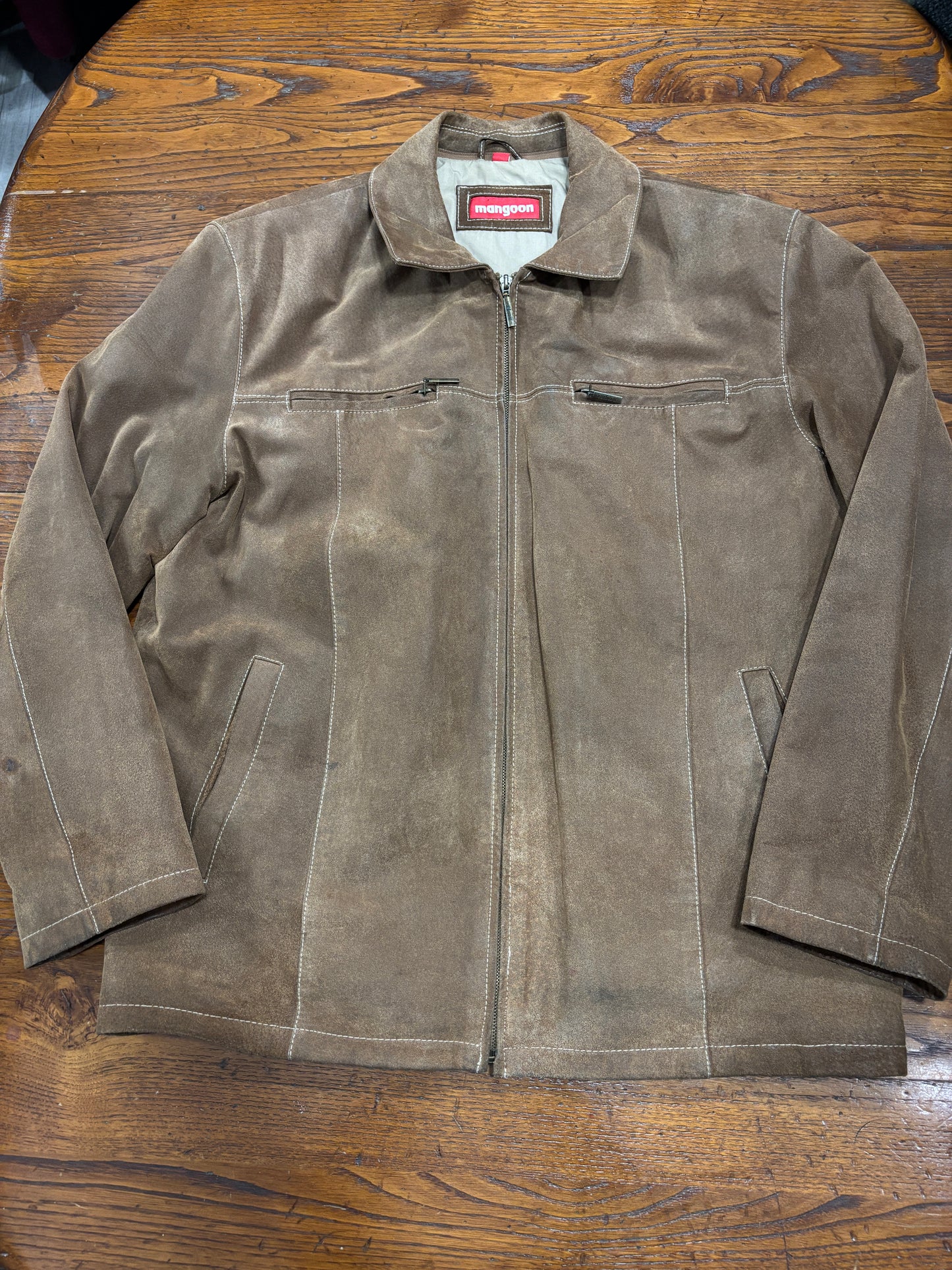 Giacca camoscio tg.52/54