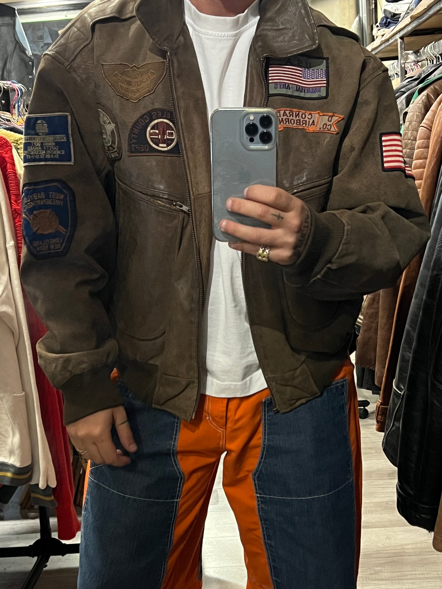 Bomber aviator americano tg.48/50