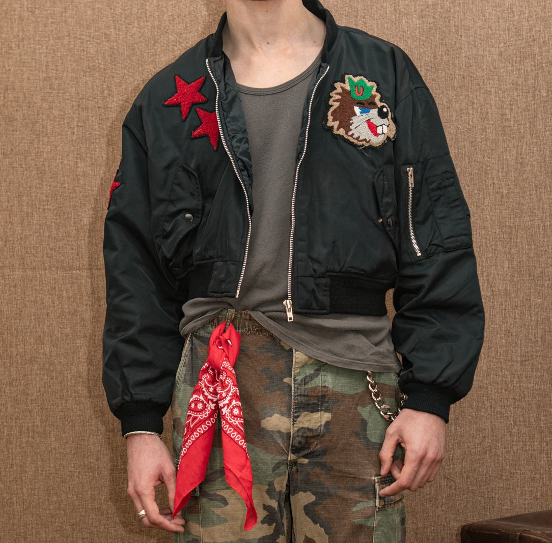 Bomber crop Uniform 80’ tg.46/48