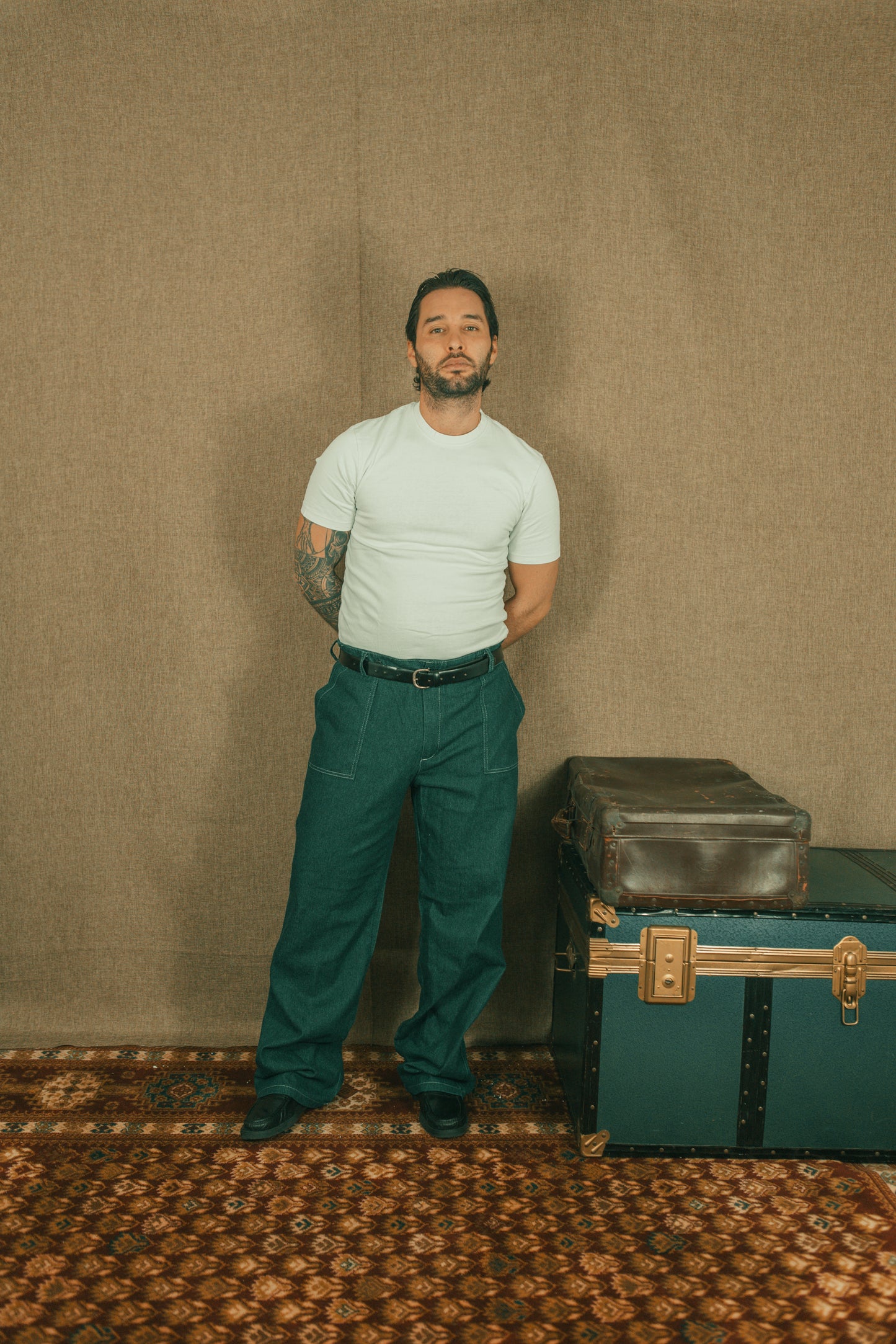 Pantalon de travail en denim taille 50/54