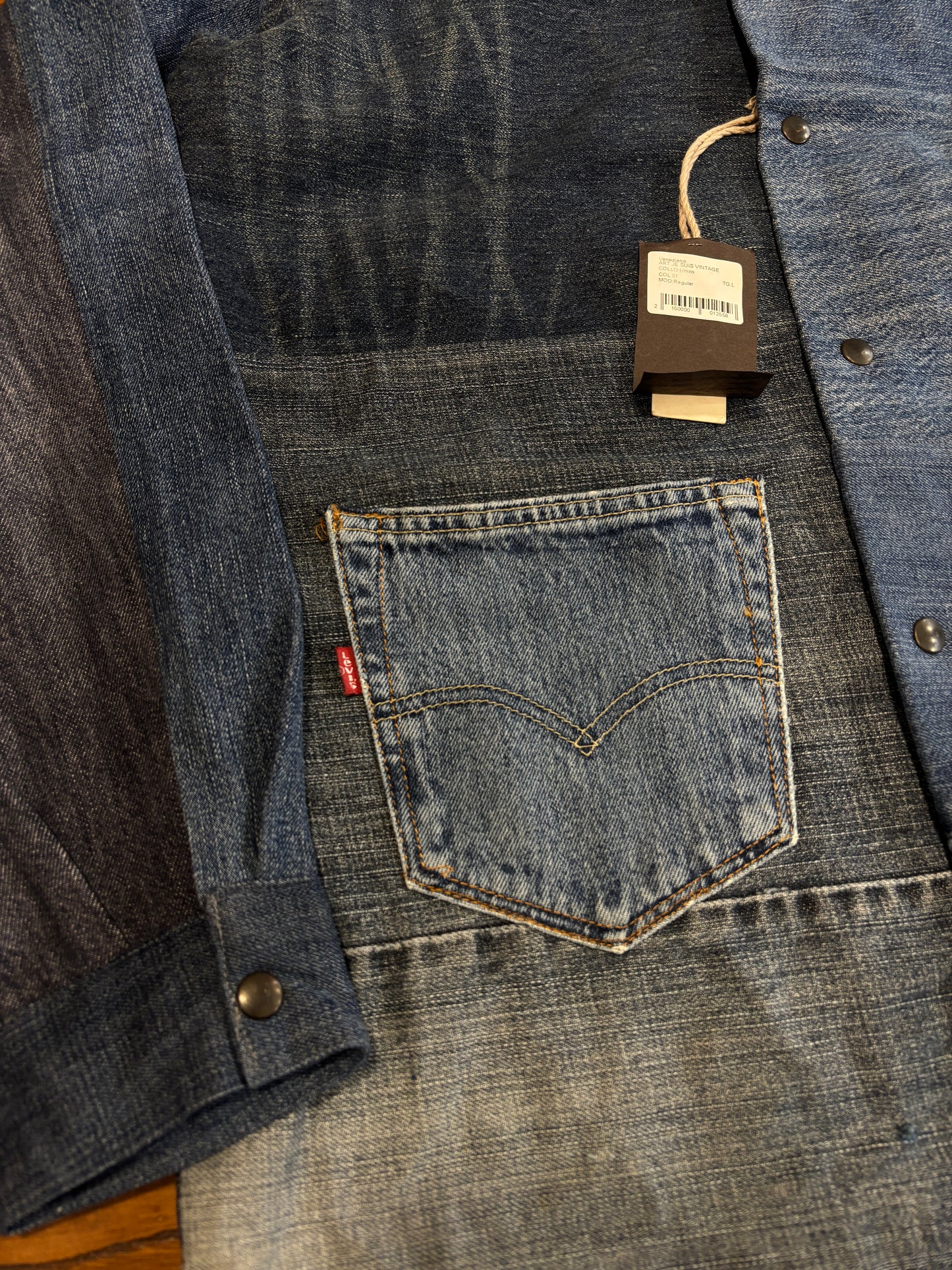 Sahariana rework levi’s tg.48/50