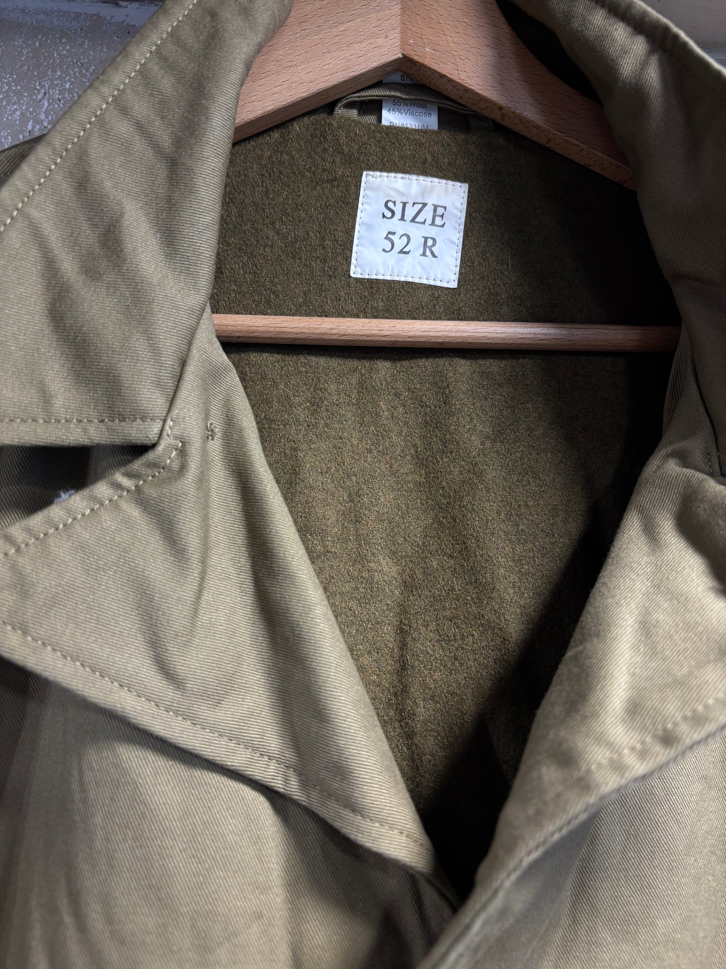 Military jacket tg.52/54