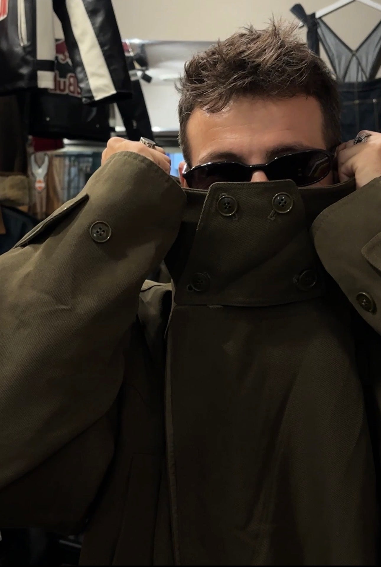 Coat marina militare inglese anni 70’ tg.48/50