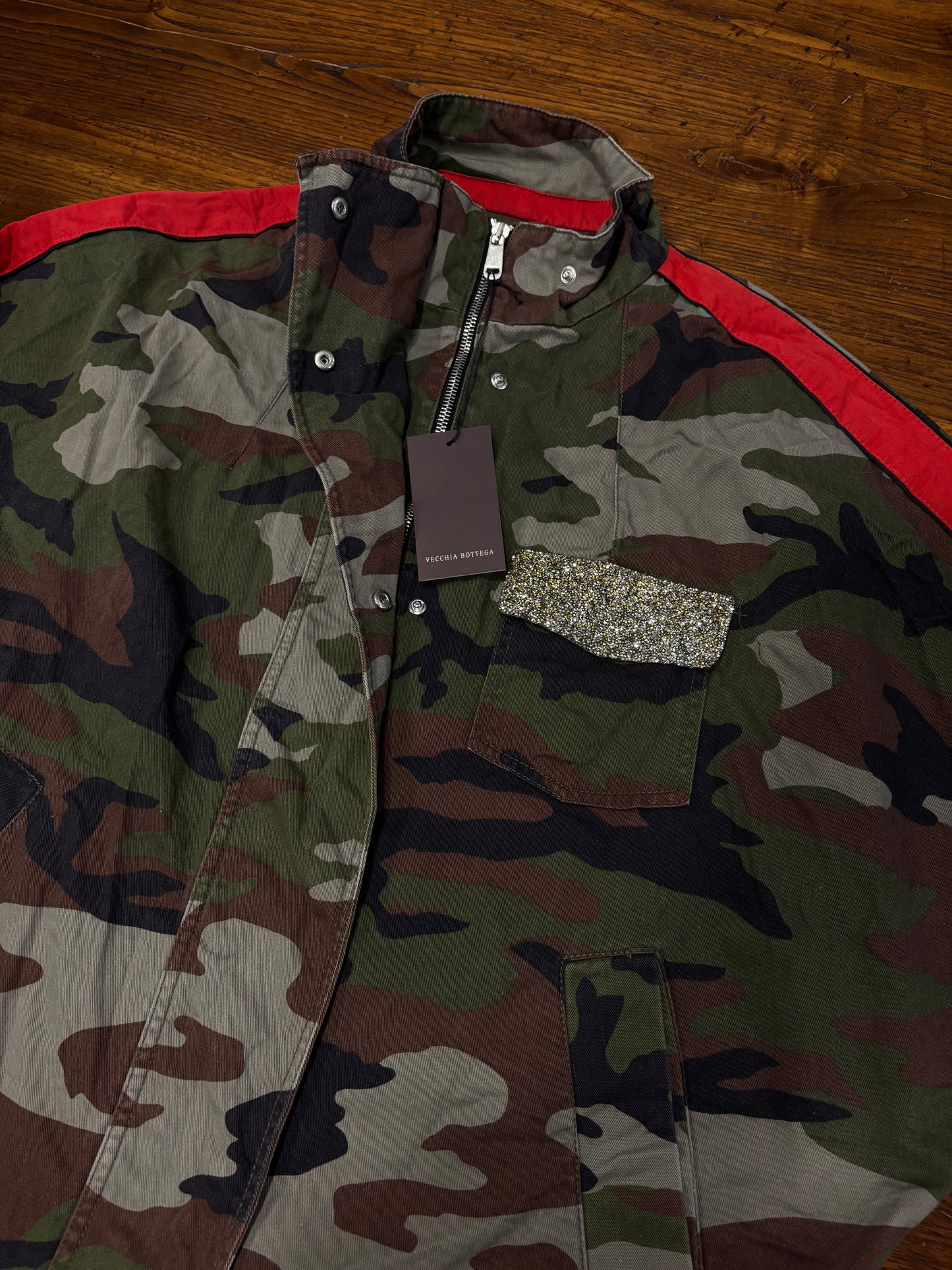 Rework camo jacket oversize tg.40/44