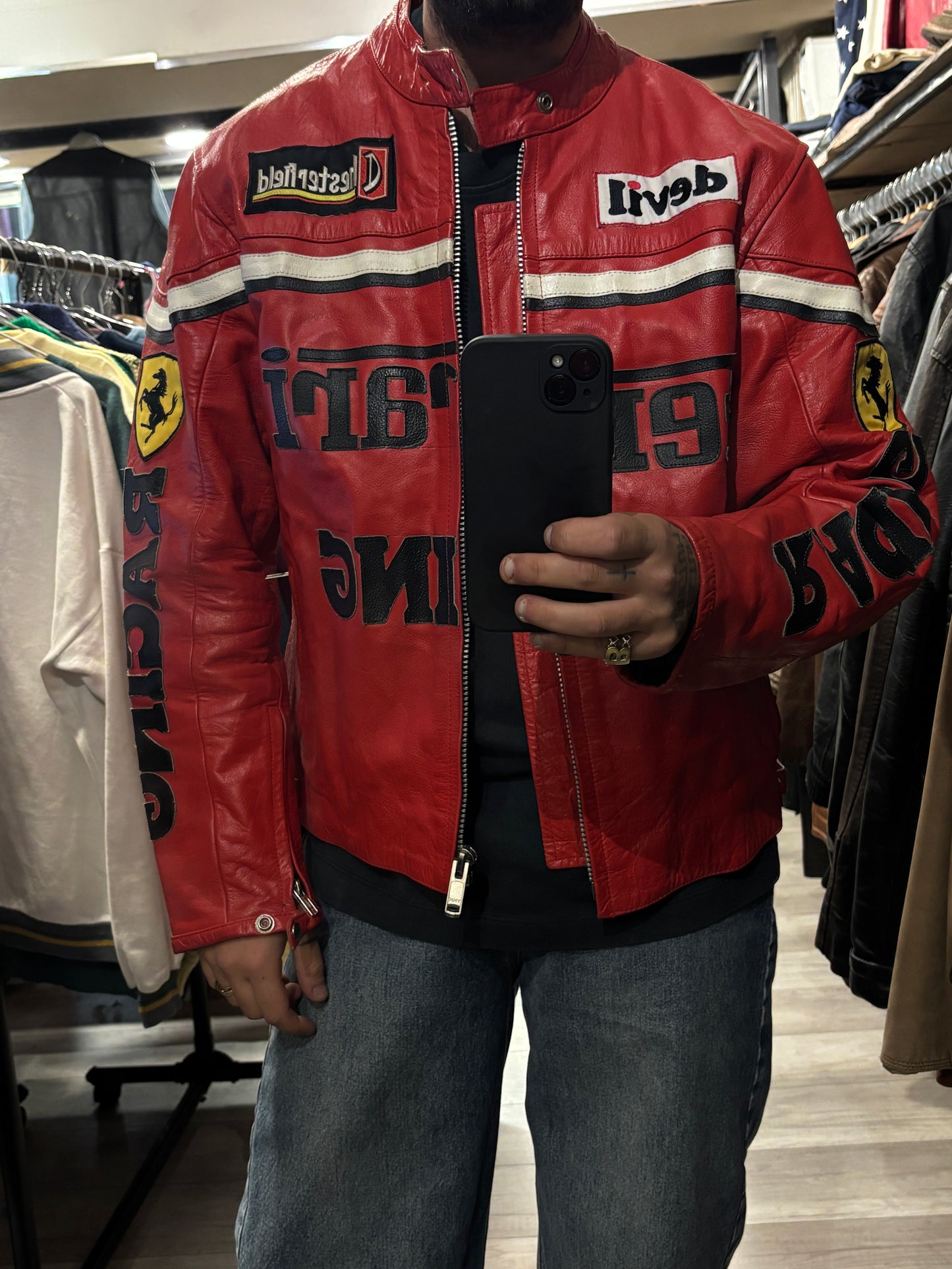 Racing jacket ferrari tg.46/48