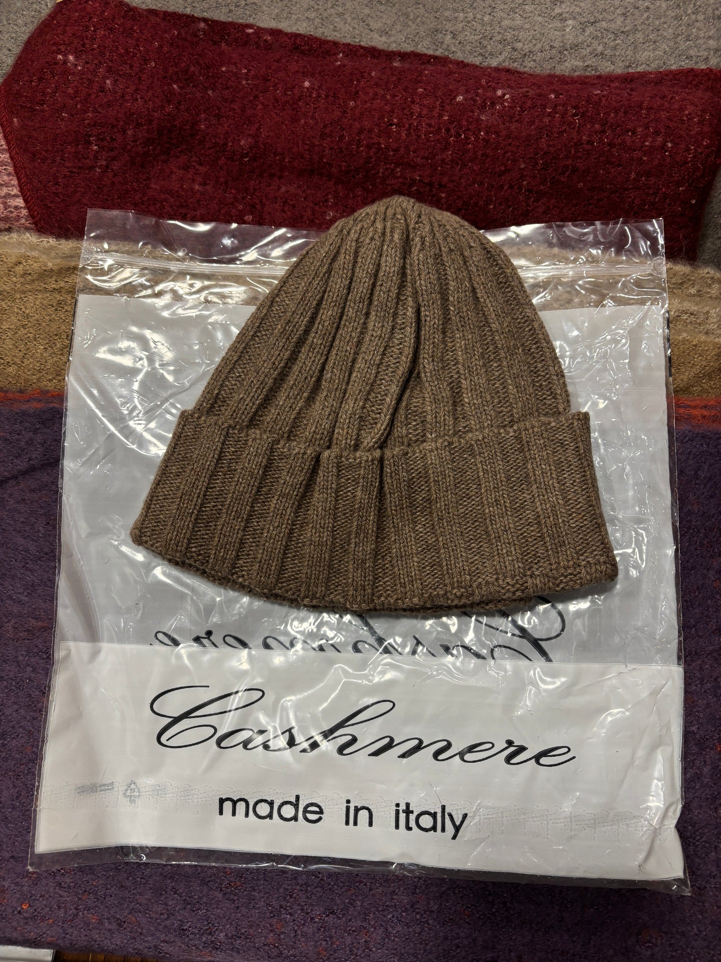 Berretto misto cashmere