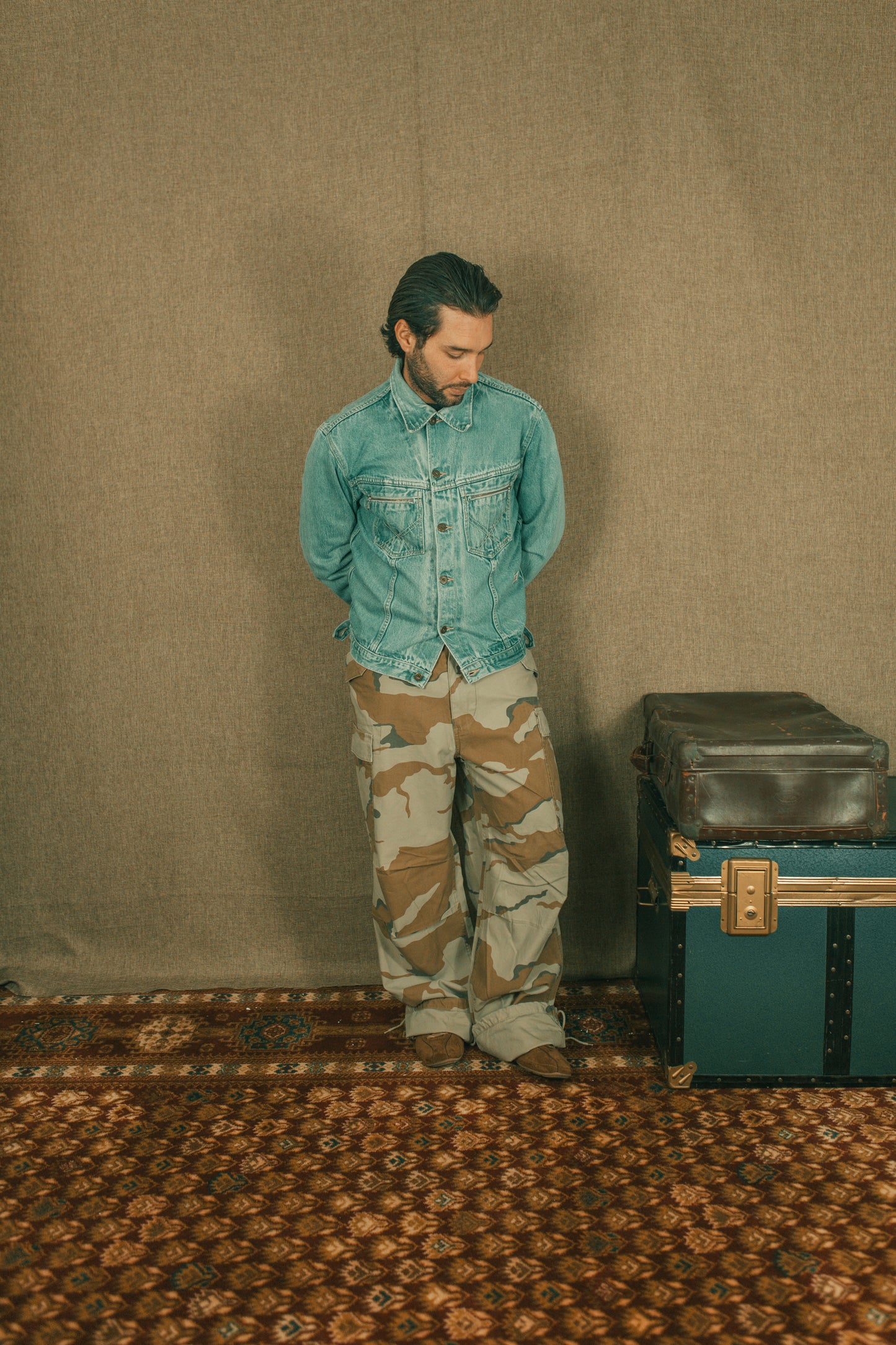 Desert pant camo military