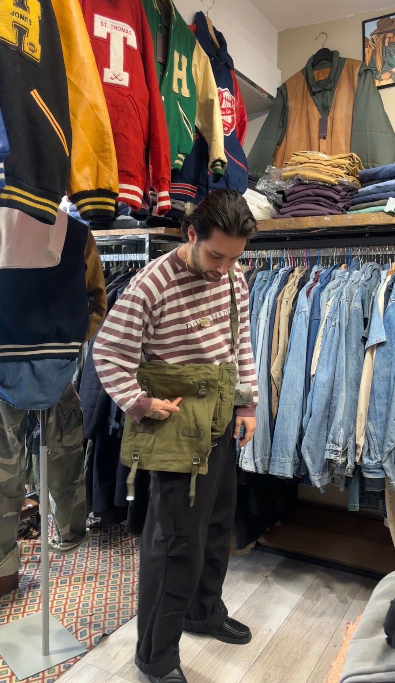 Tracolla bag military