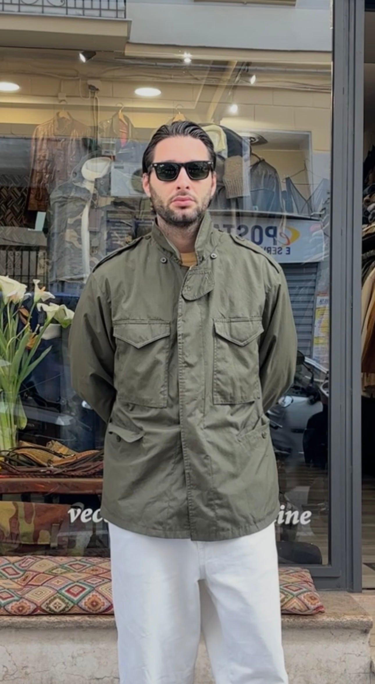 Field jacket 80’ tg.46/48