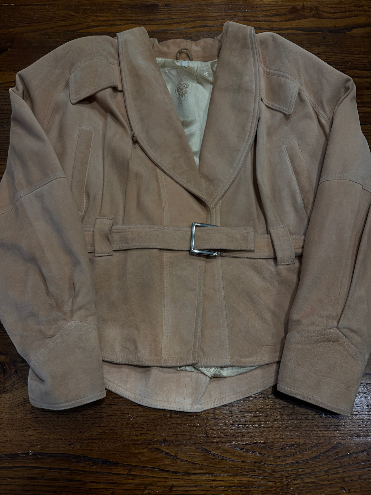 Giacca scamosciata tg. 44/46