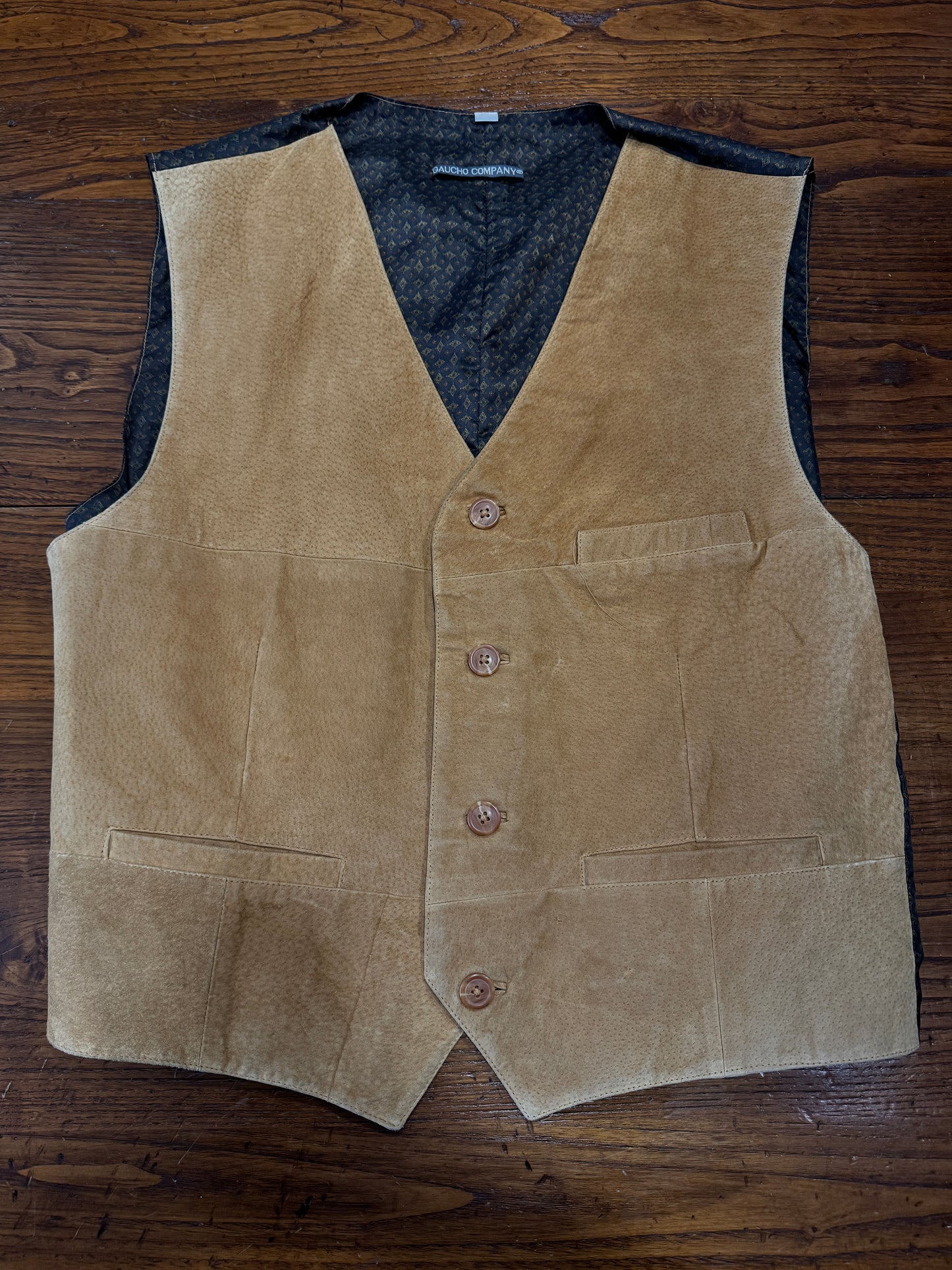 Gilet scamosciato tg. 56/58