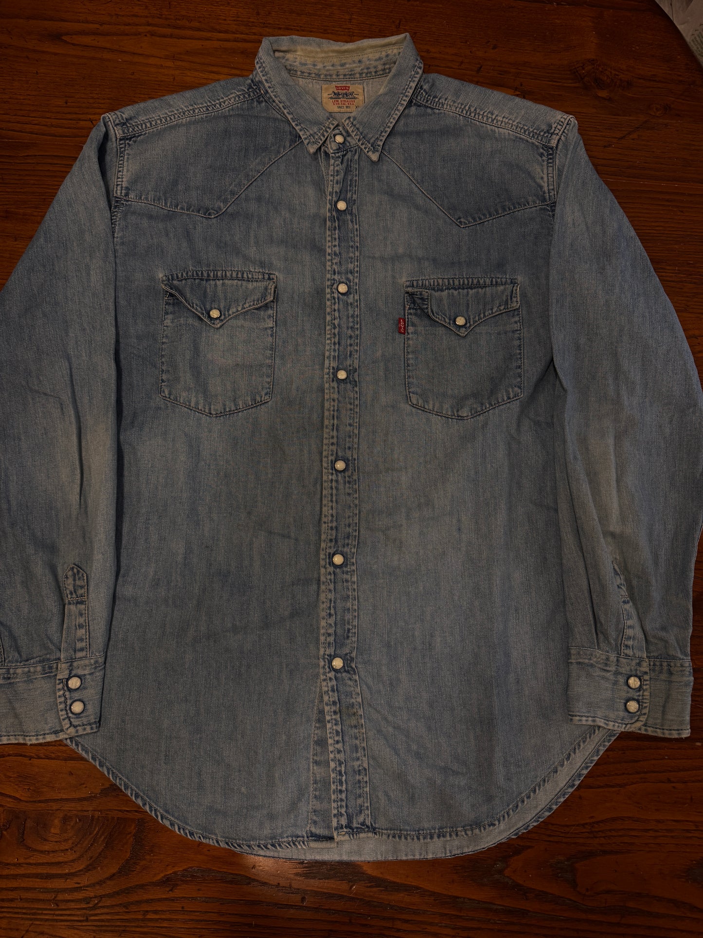 Camicia jeans levis tg. 50/52