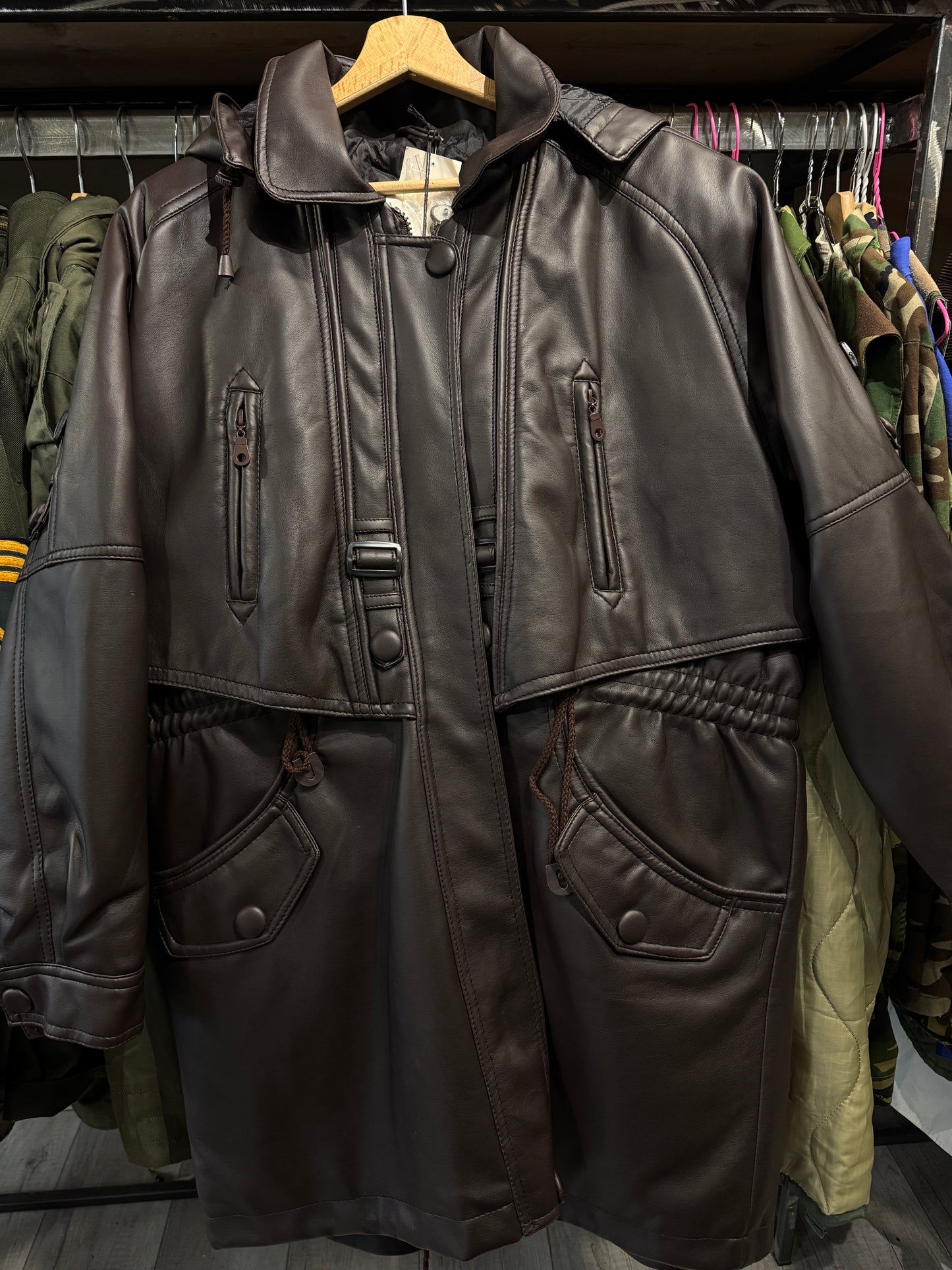 Giacca con cappuccio tg. 48/50