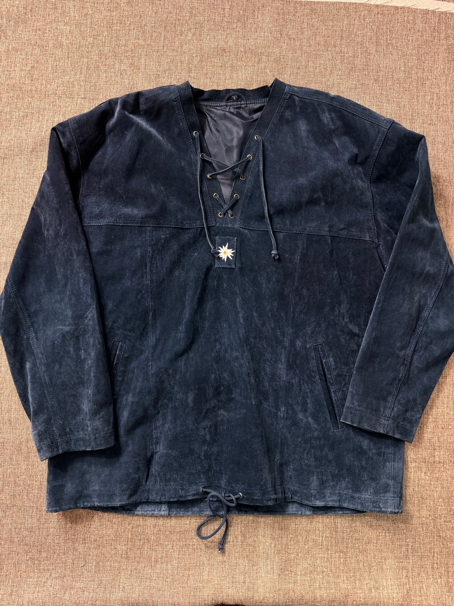 Felpa scamosciata Tg. 50/52