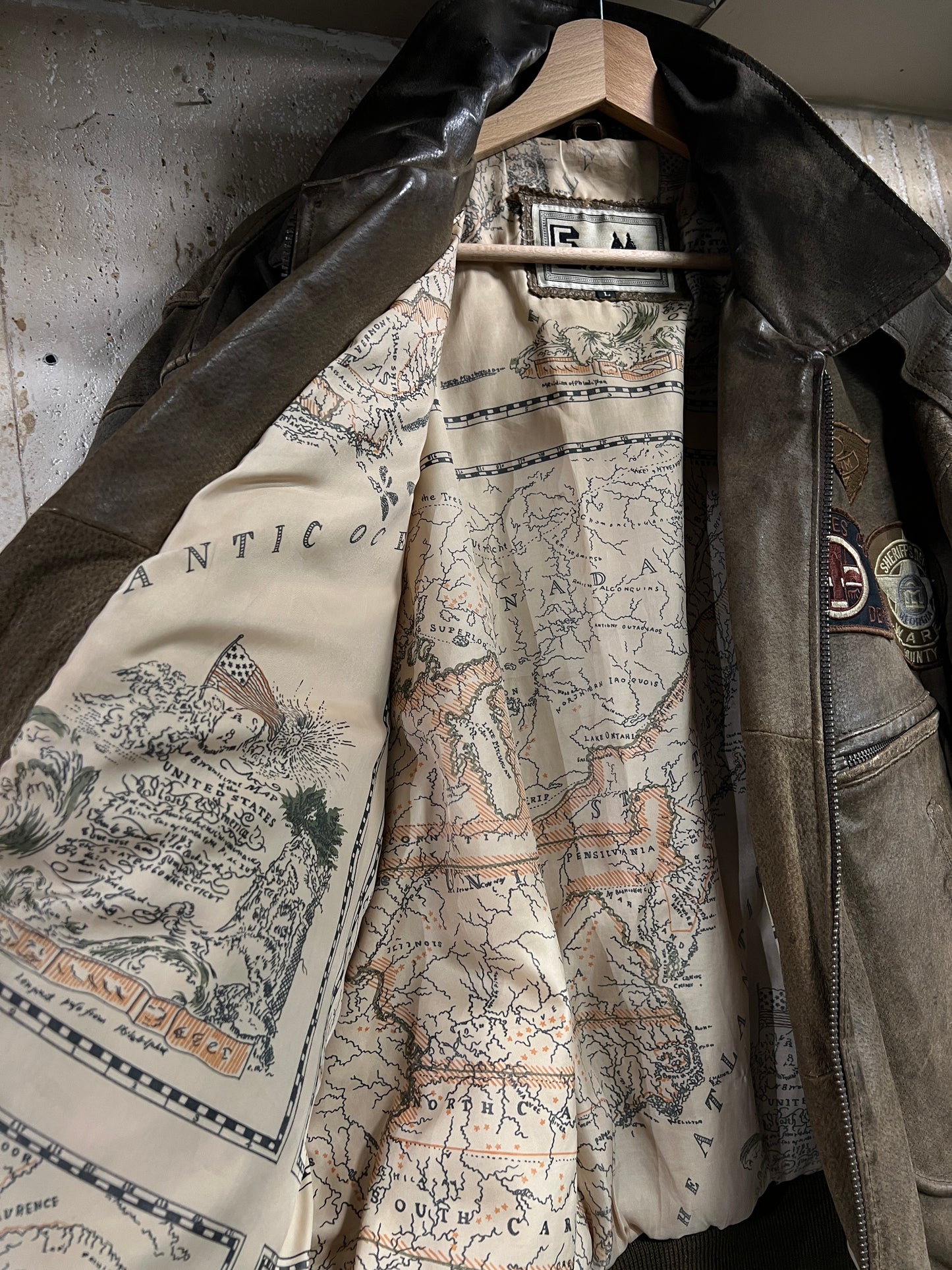 Bomber aviator americano tg.48/50