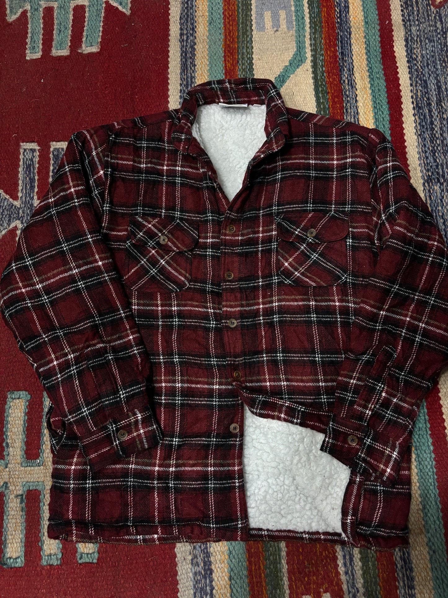 Flannel shirt imbottita tg.48/50