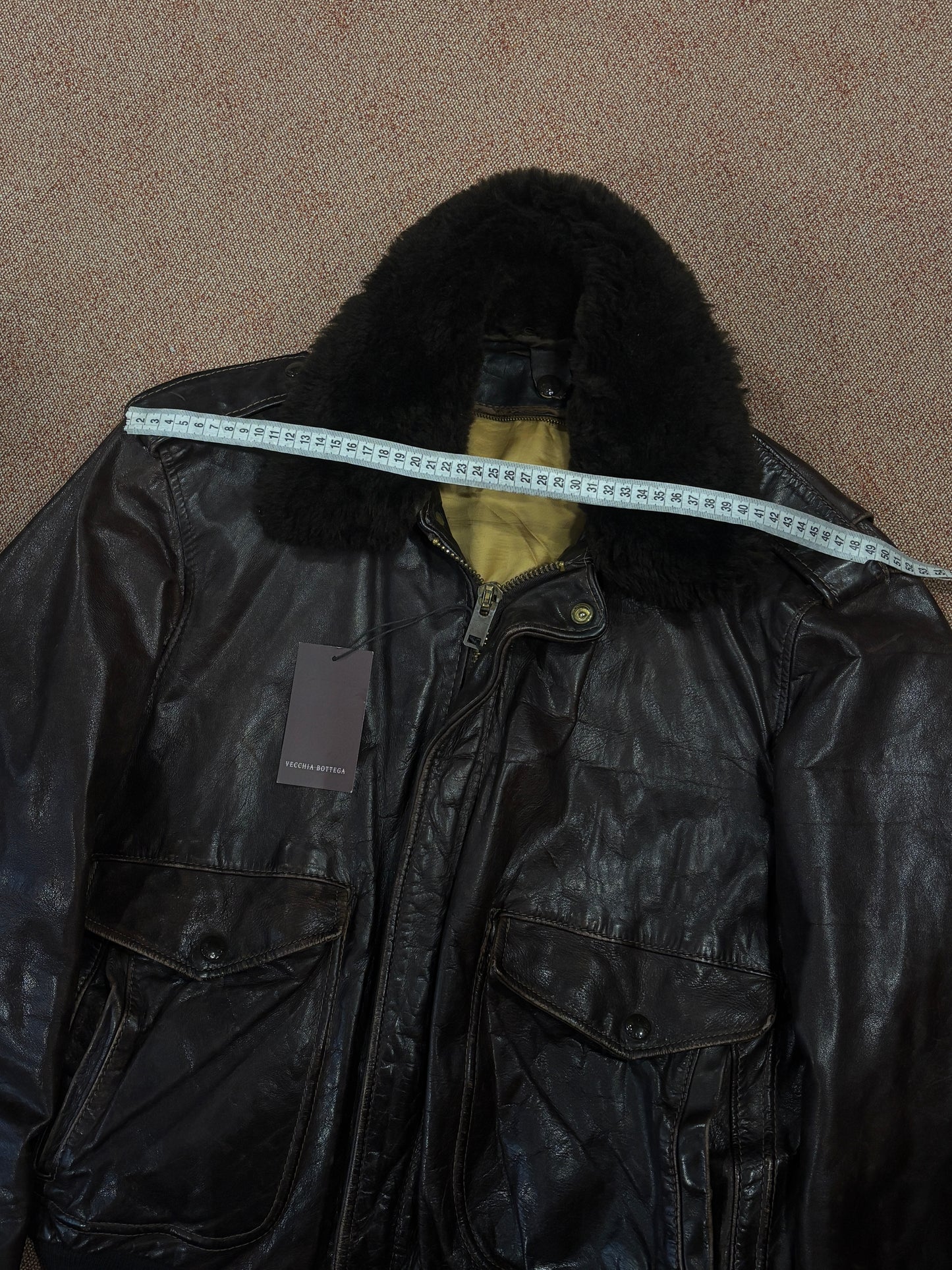 Schott leather bomber 80’