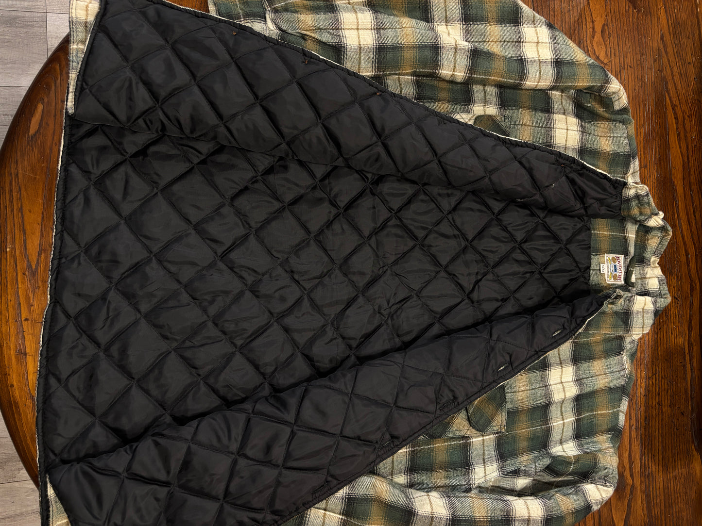 Flannel shirt trapuntata tg.52/54