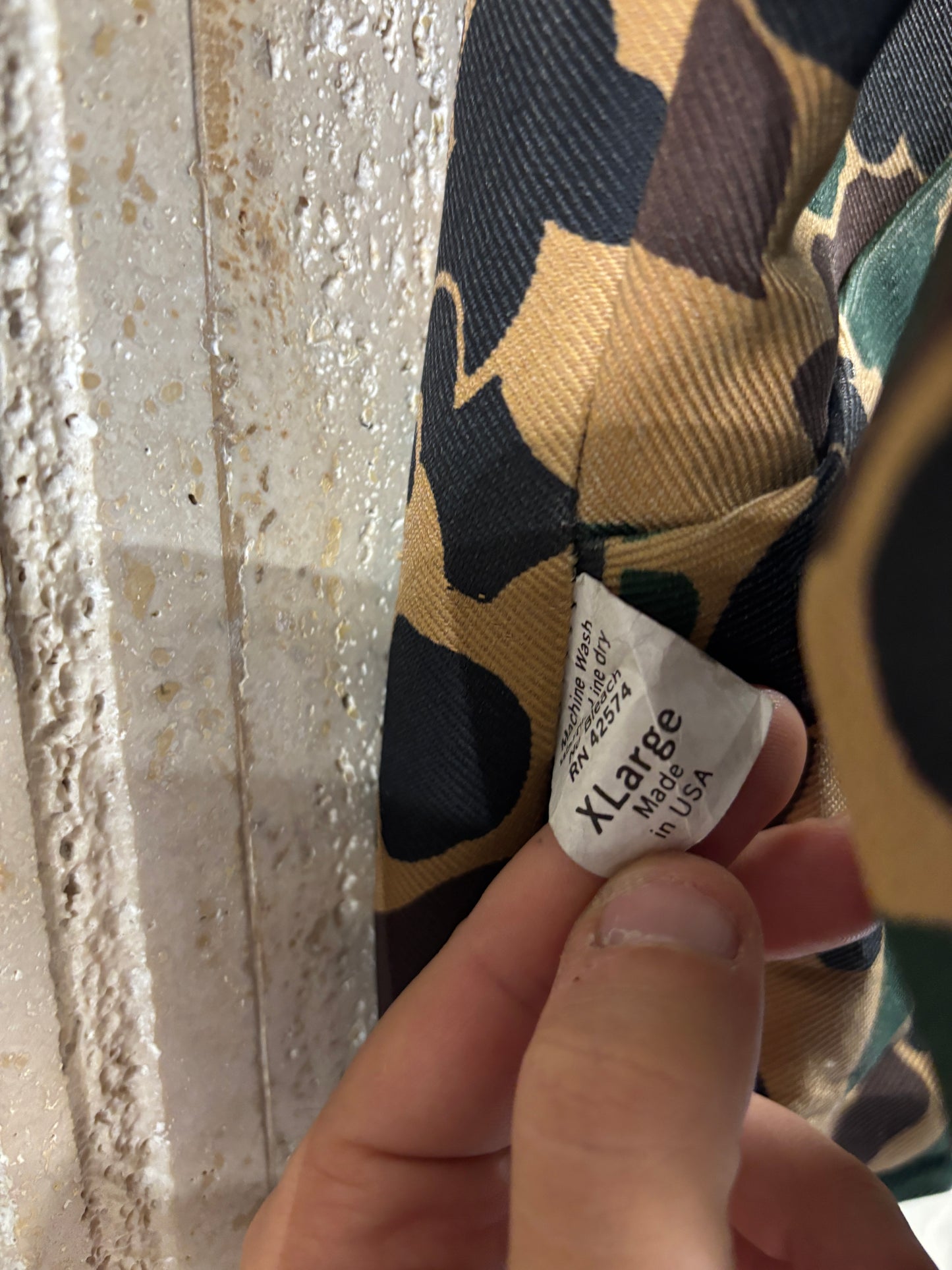 Giacca caccia camouflage tg.50/52