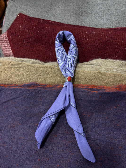 Bandana western con anello