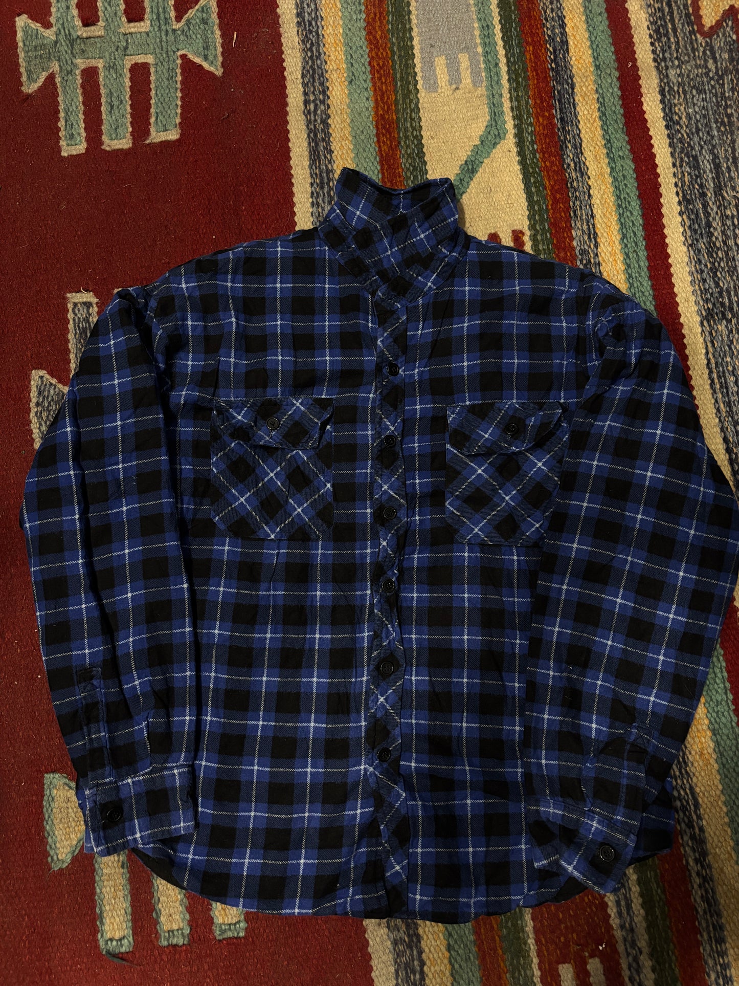Flannel shirt imbottita