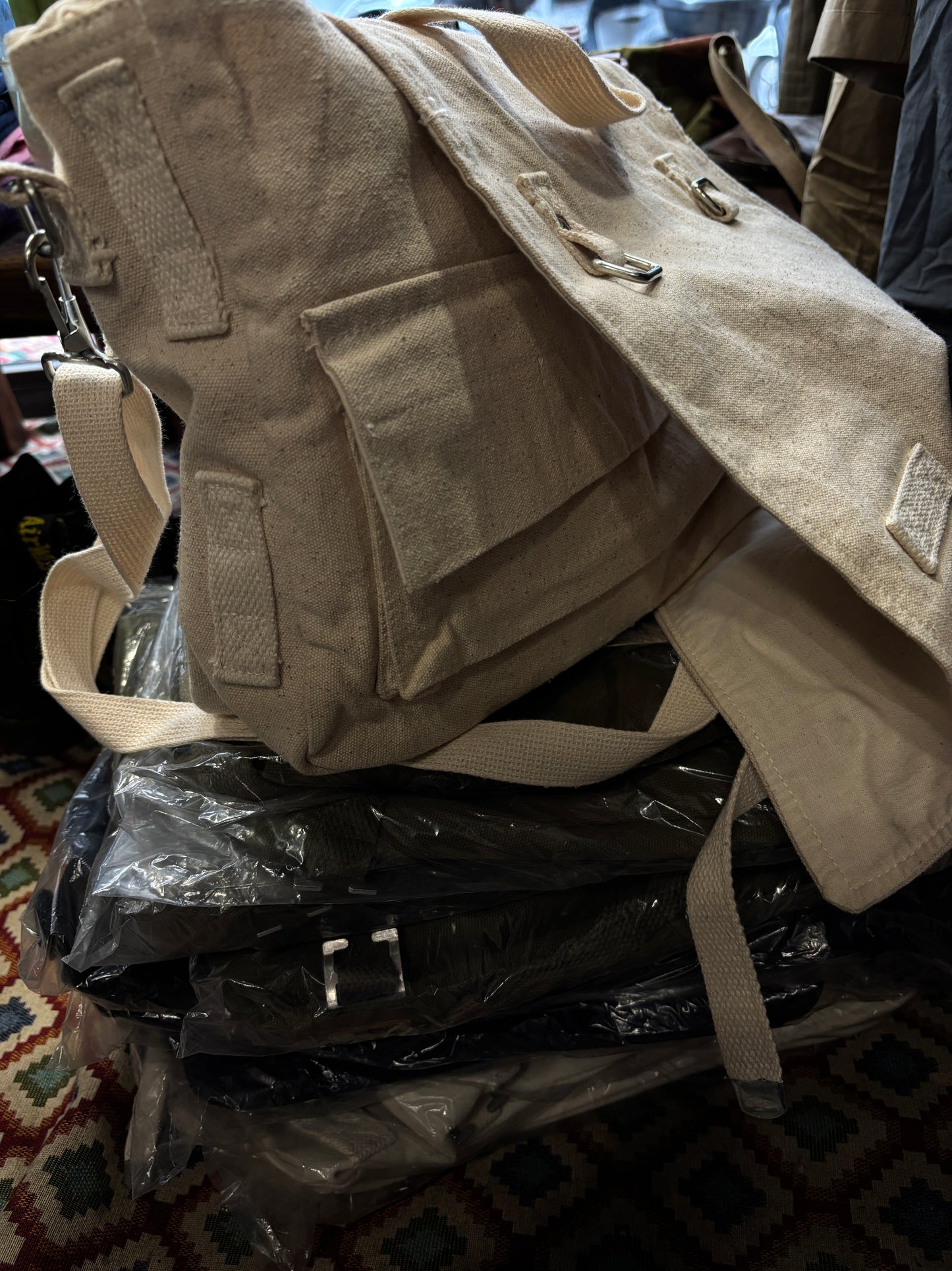 Sac bandoulière militaire