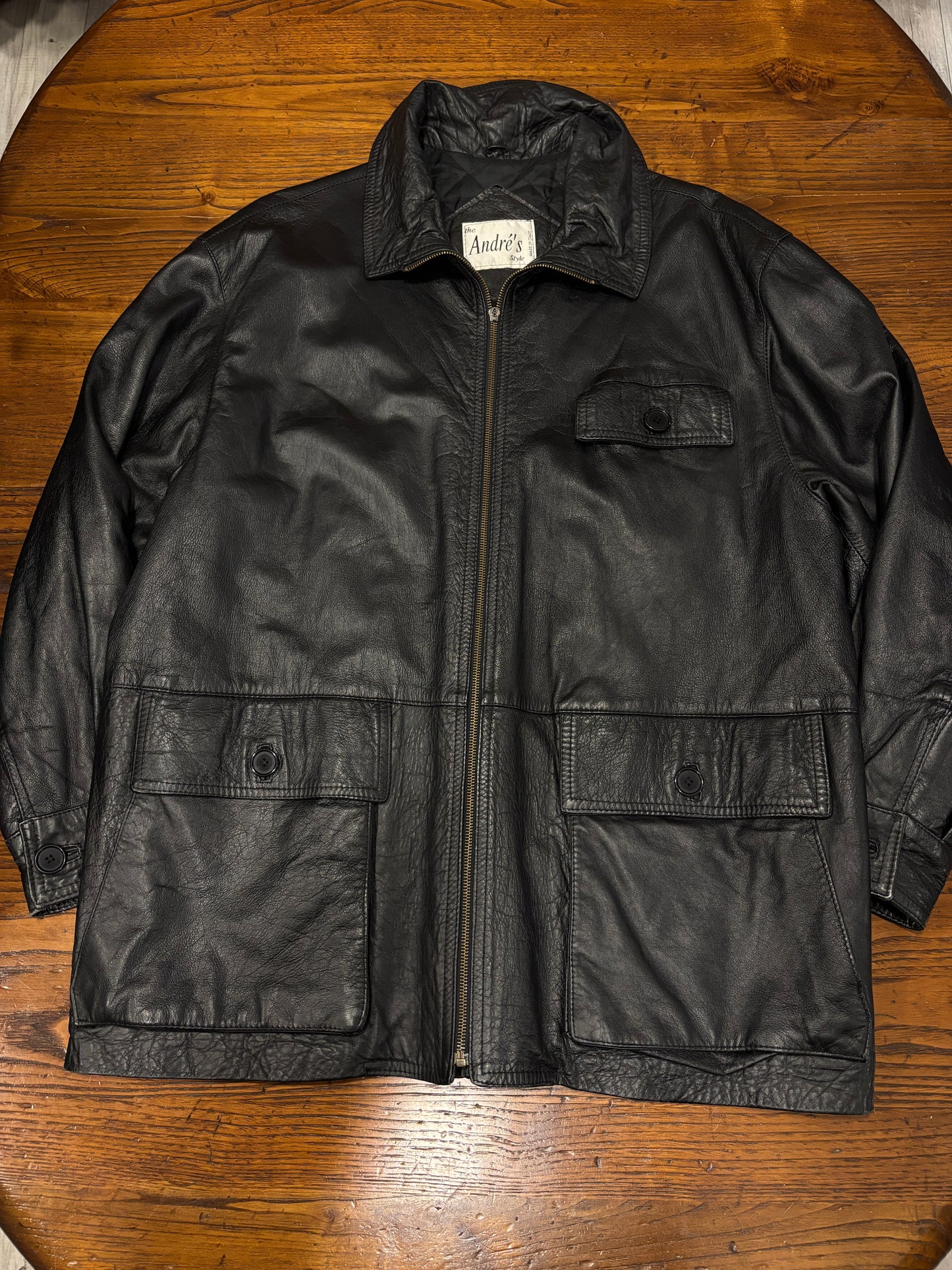 Giaccone pelle tg.50/52