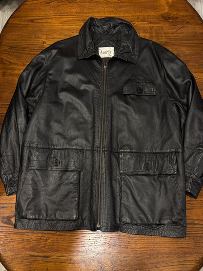 Giaccone pelle tg.50/52