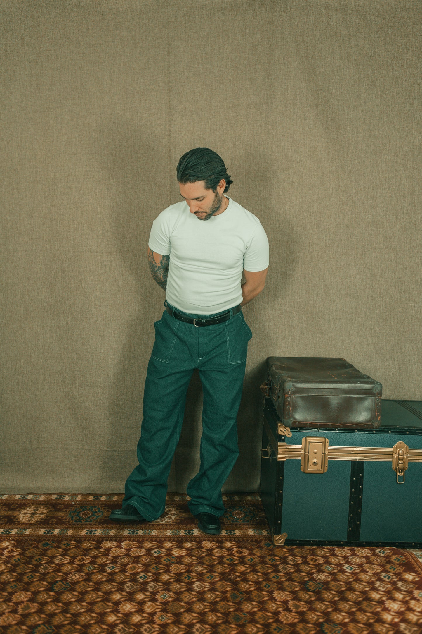 Pantalon de travail en denim taille 50/54