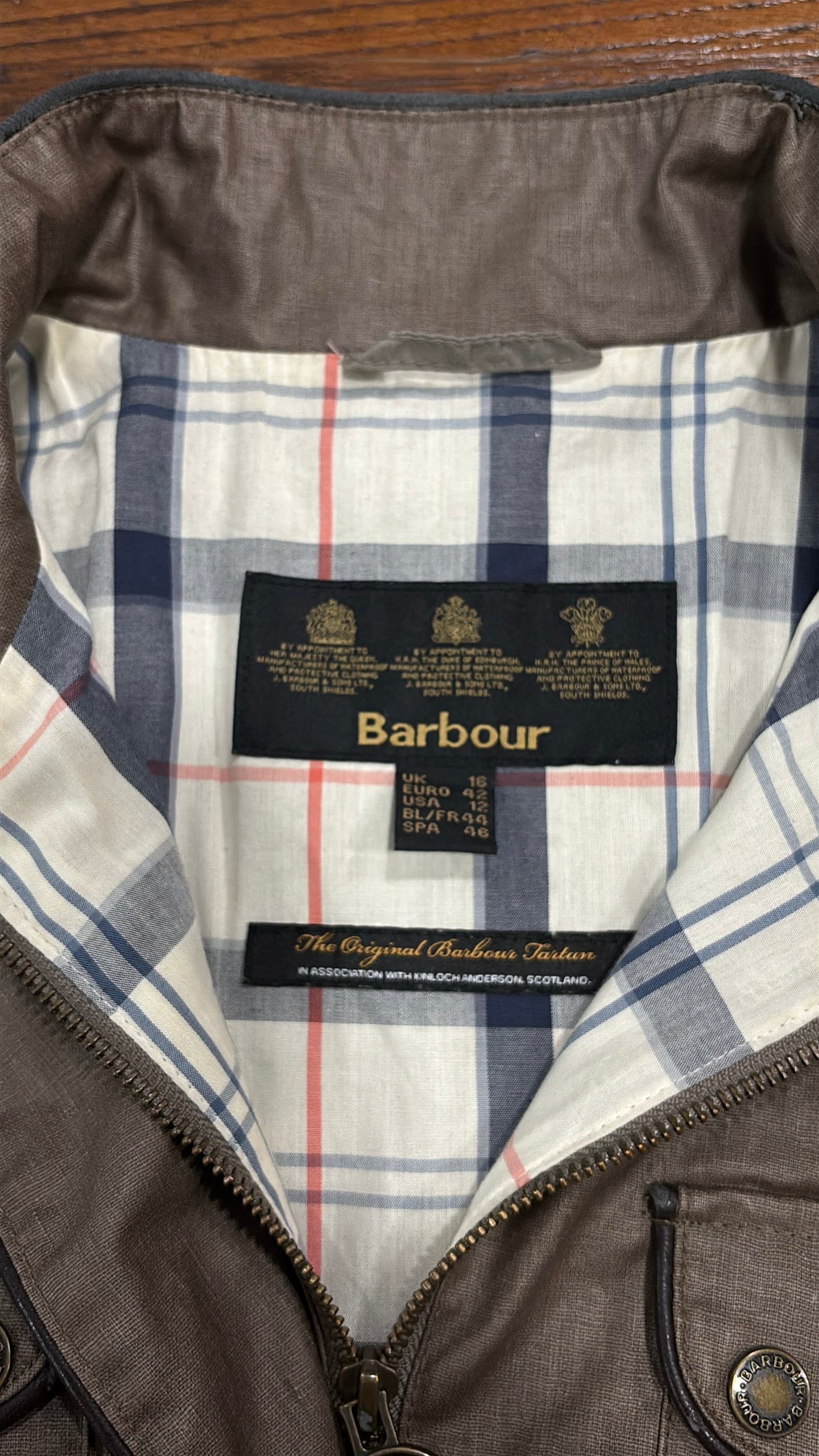 Barbour Tartan scotland tg.42/44