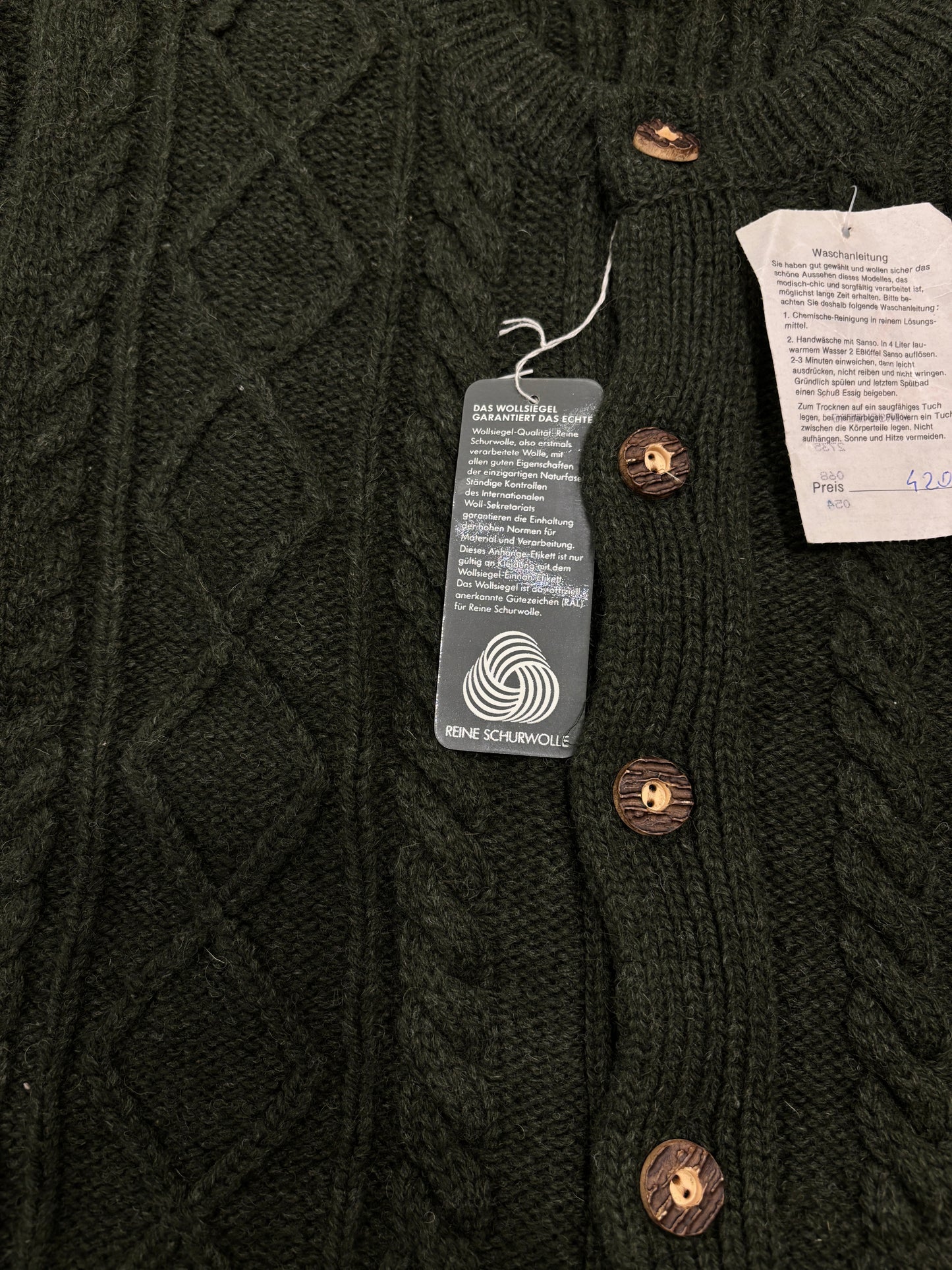 Aran cardigan tg.46/48