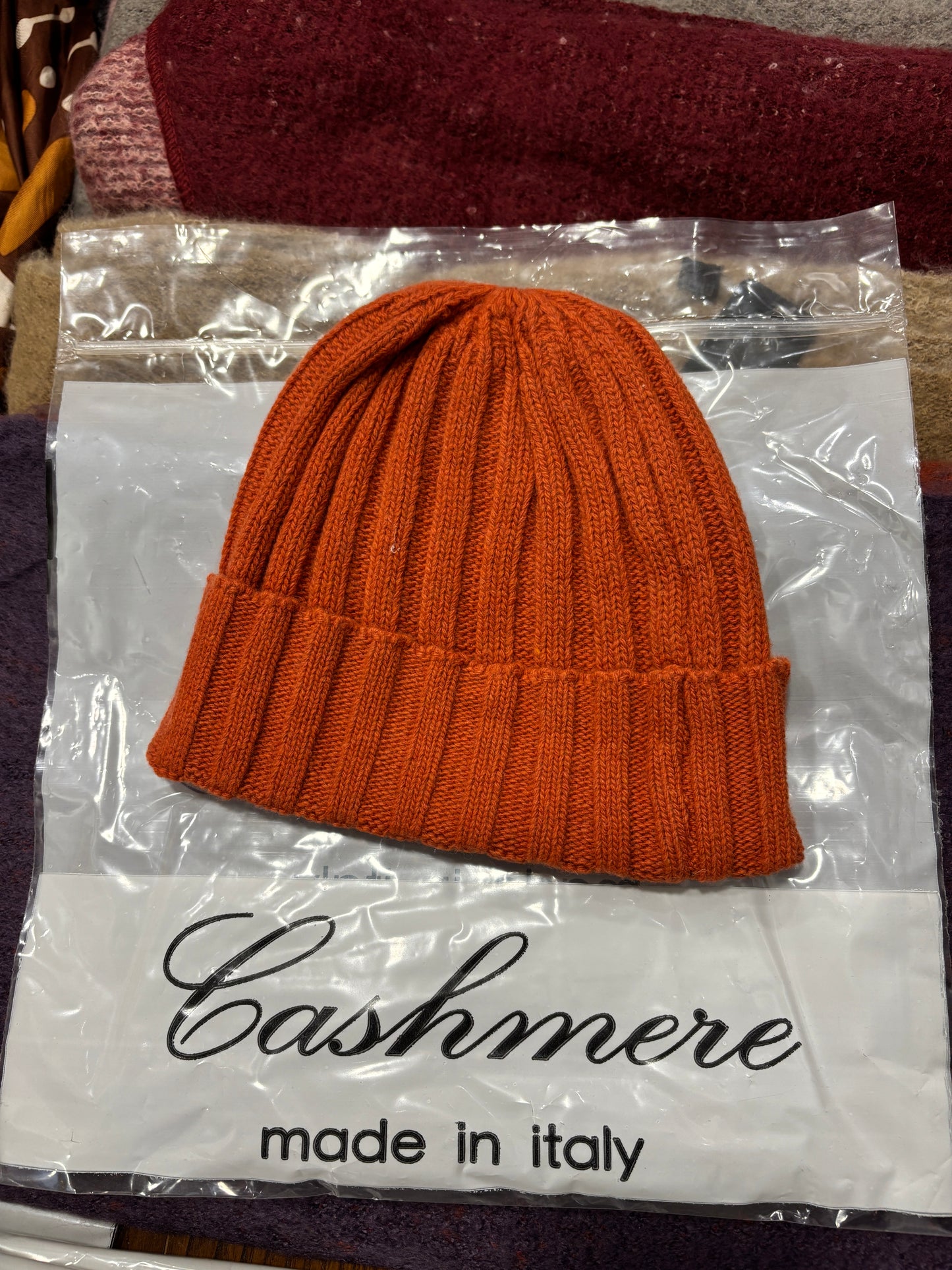 Berretto misto cashmere