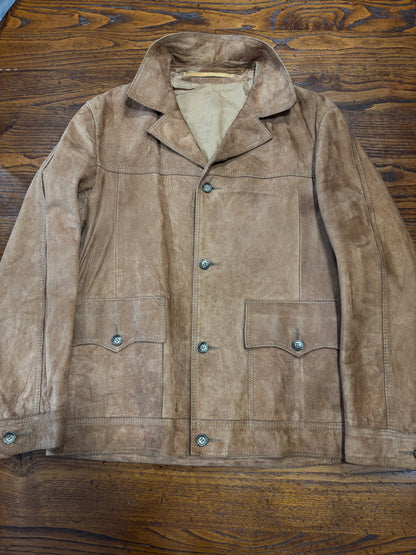 Giacca country camoscio tg.48/50