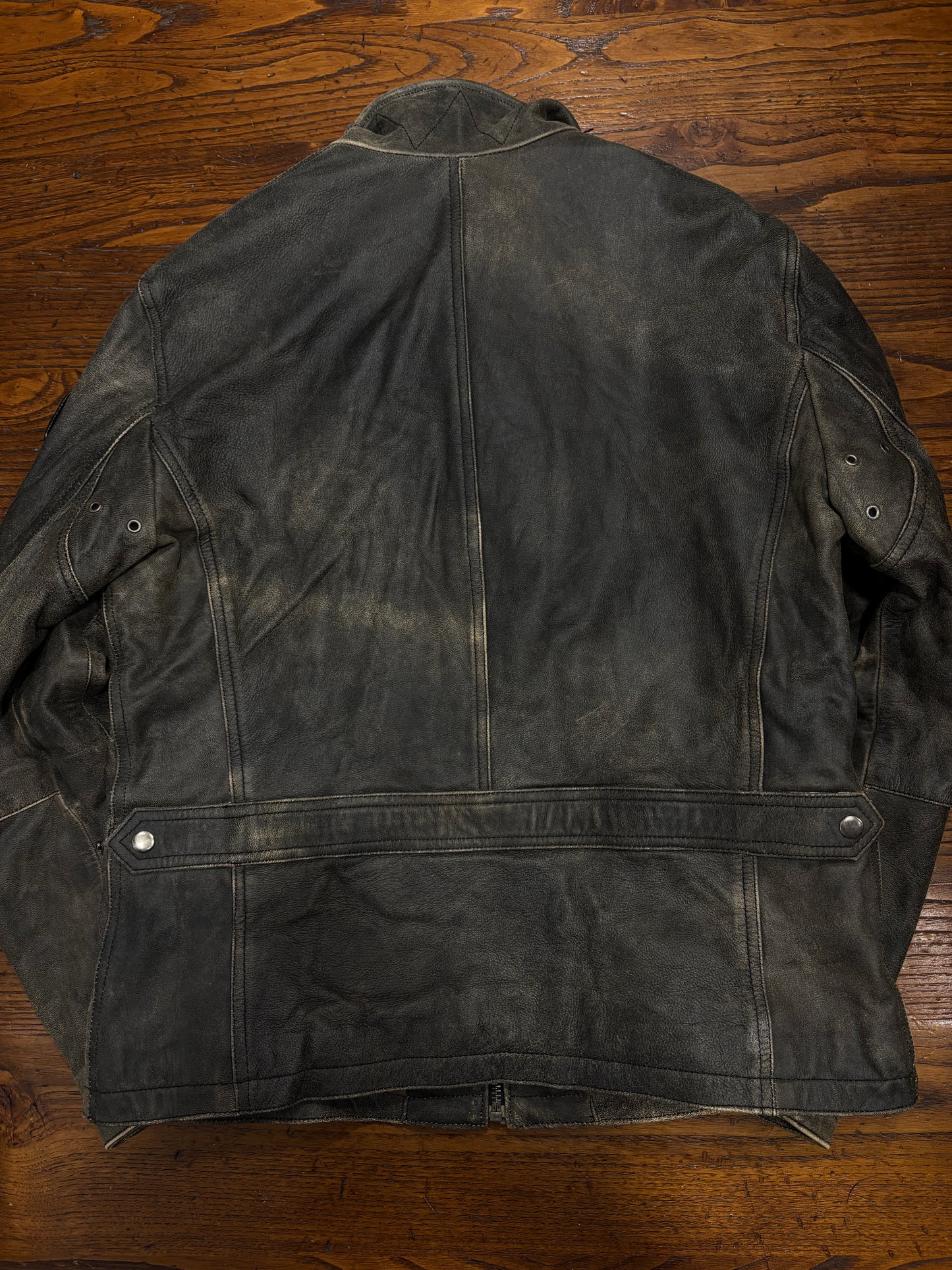 Aviator jacket martellata