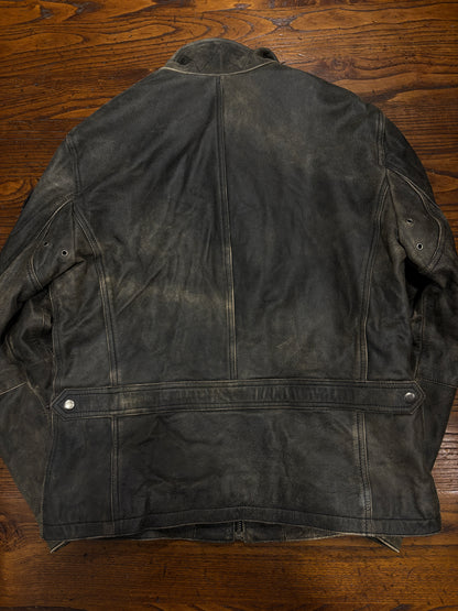 Aviator jacket martellata