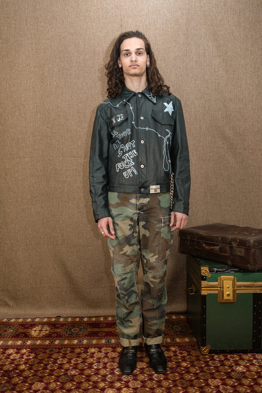 Leather jacket rework by 3000