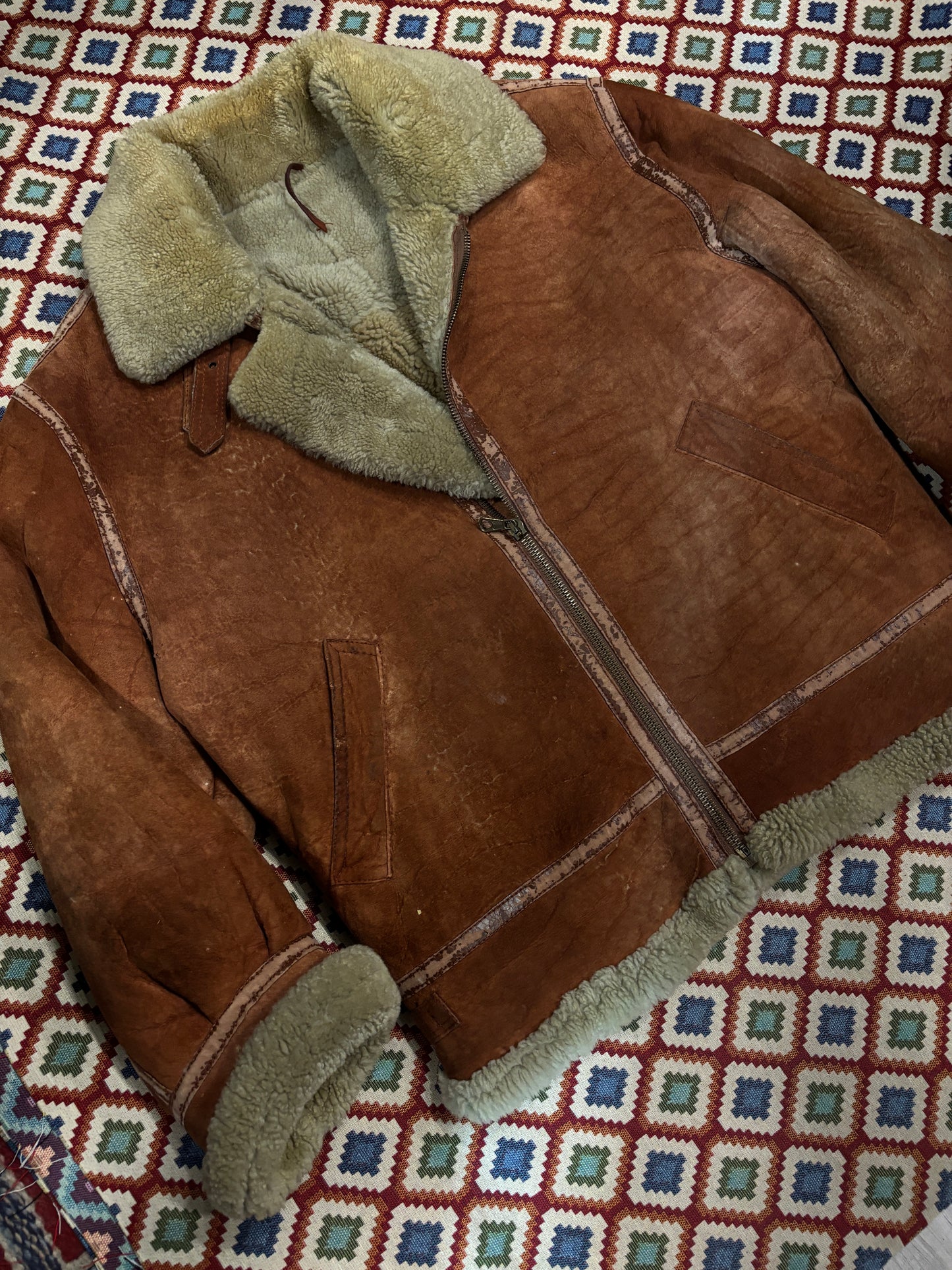 Aviatore shearling tg.50/52