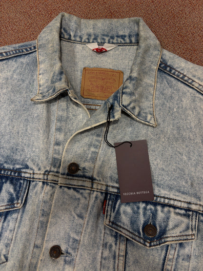 Denim jacket levi’s west martellato tg.50/52