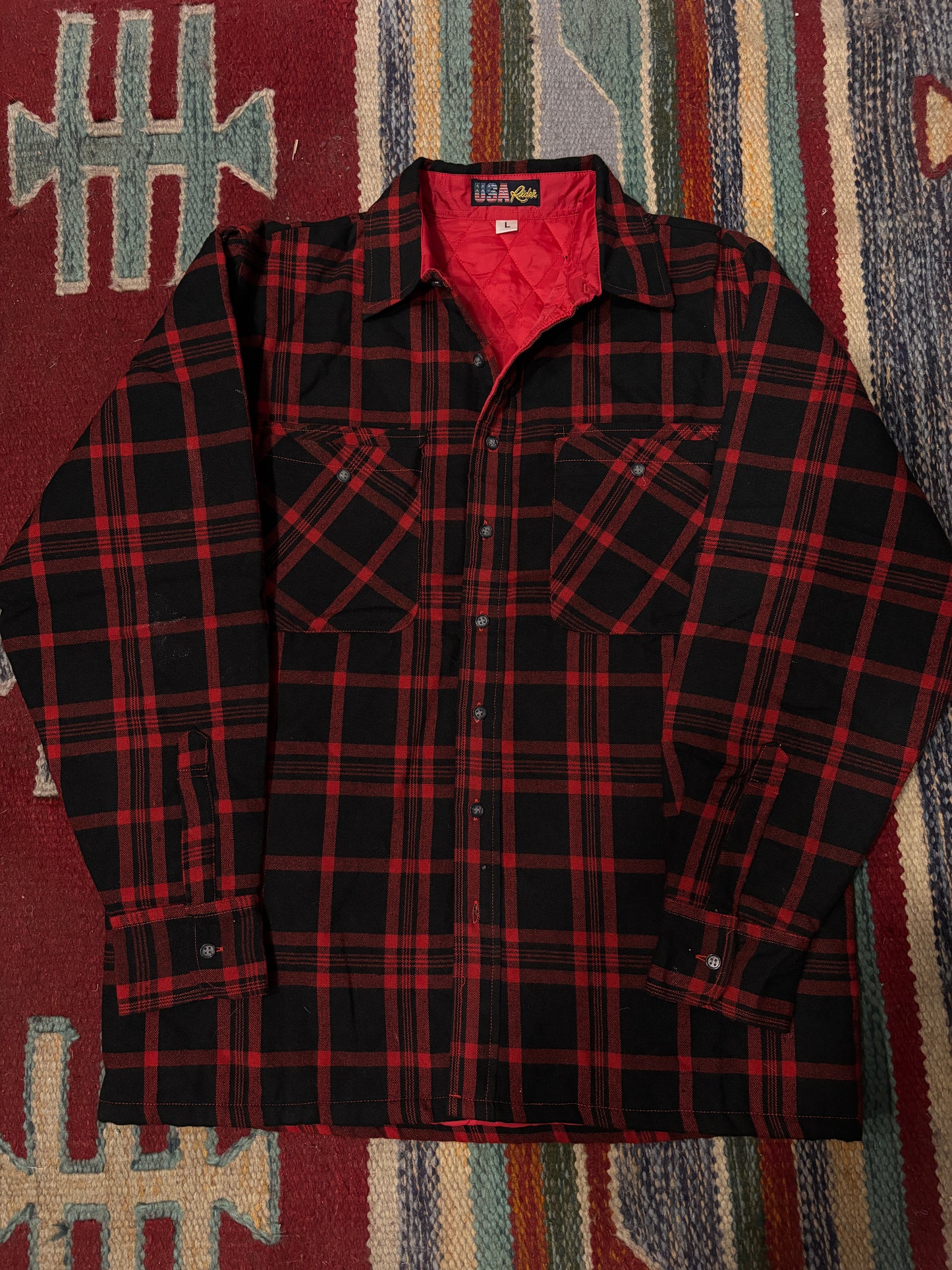 Flannel shirt imbottita tg.M/L