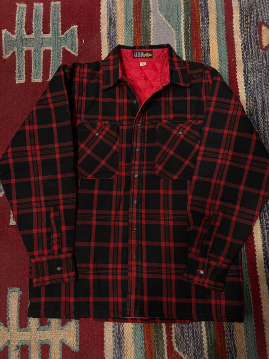 Flannel shirt imbottita tg.M/L