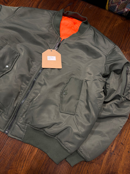 Bomber fly aviator MA-1 crop