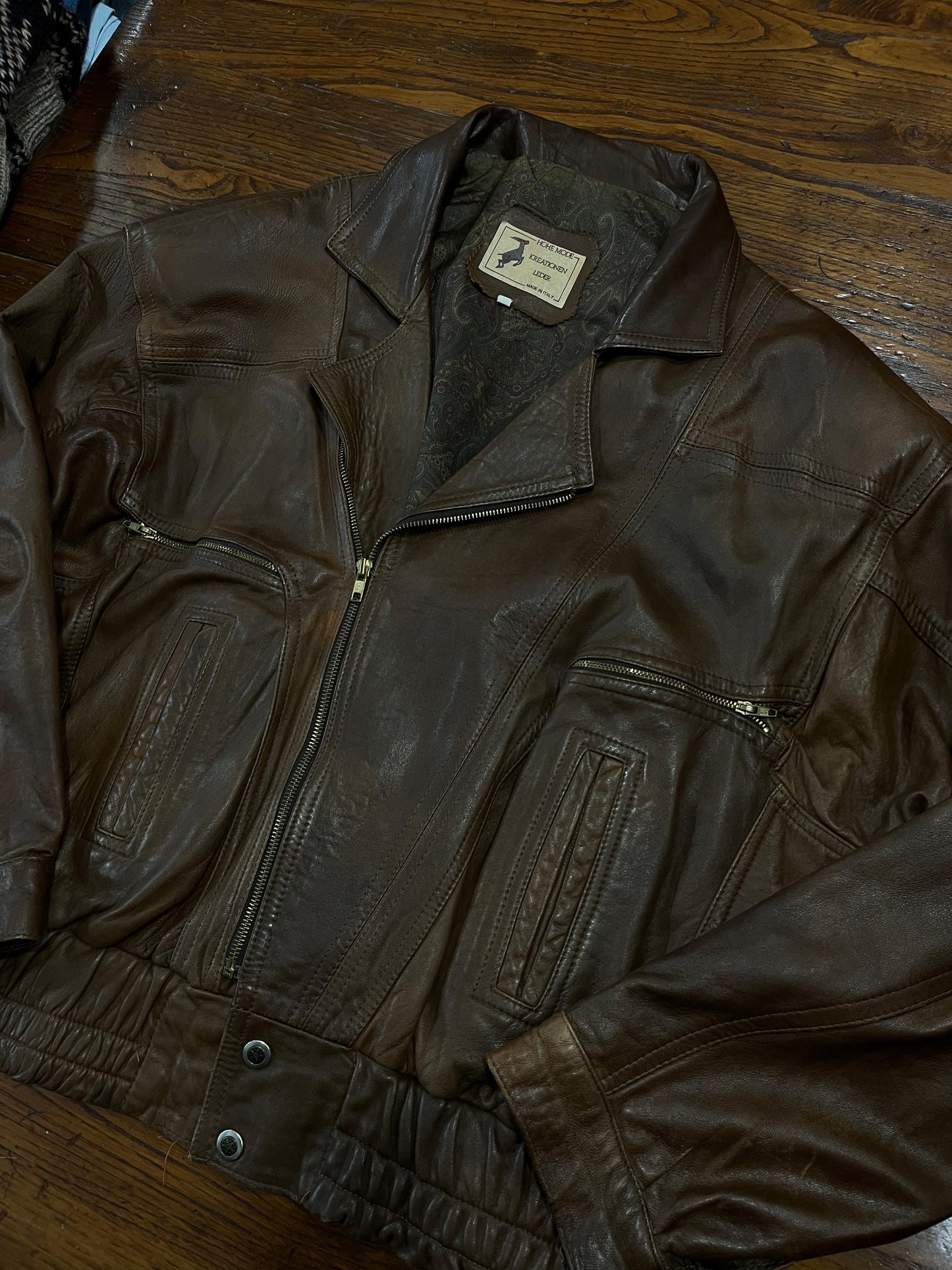 Bomber stile aviator tg.48/50