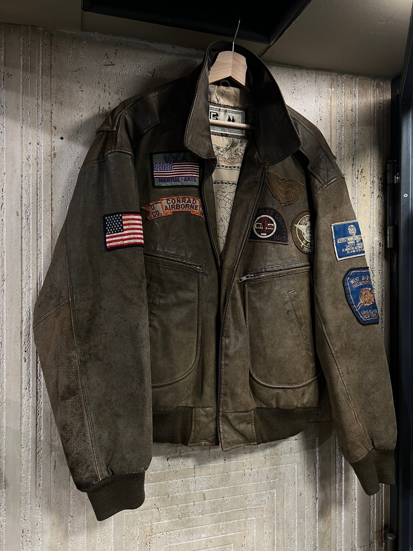 Bomber aviator americano tg.48/50