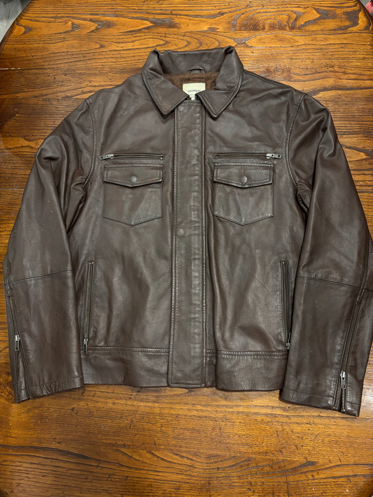 Giacca pelle tg. 46/48