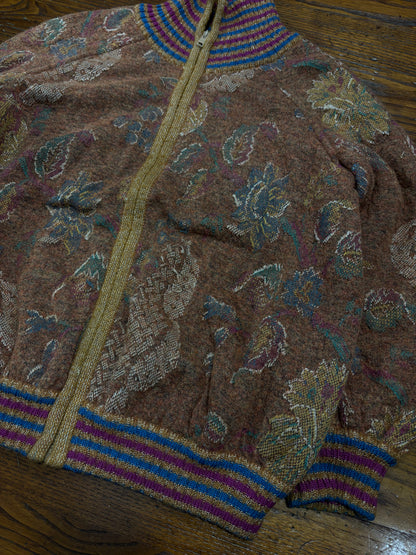 Cardigan zip stile etró tg.44/46