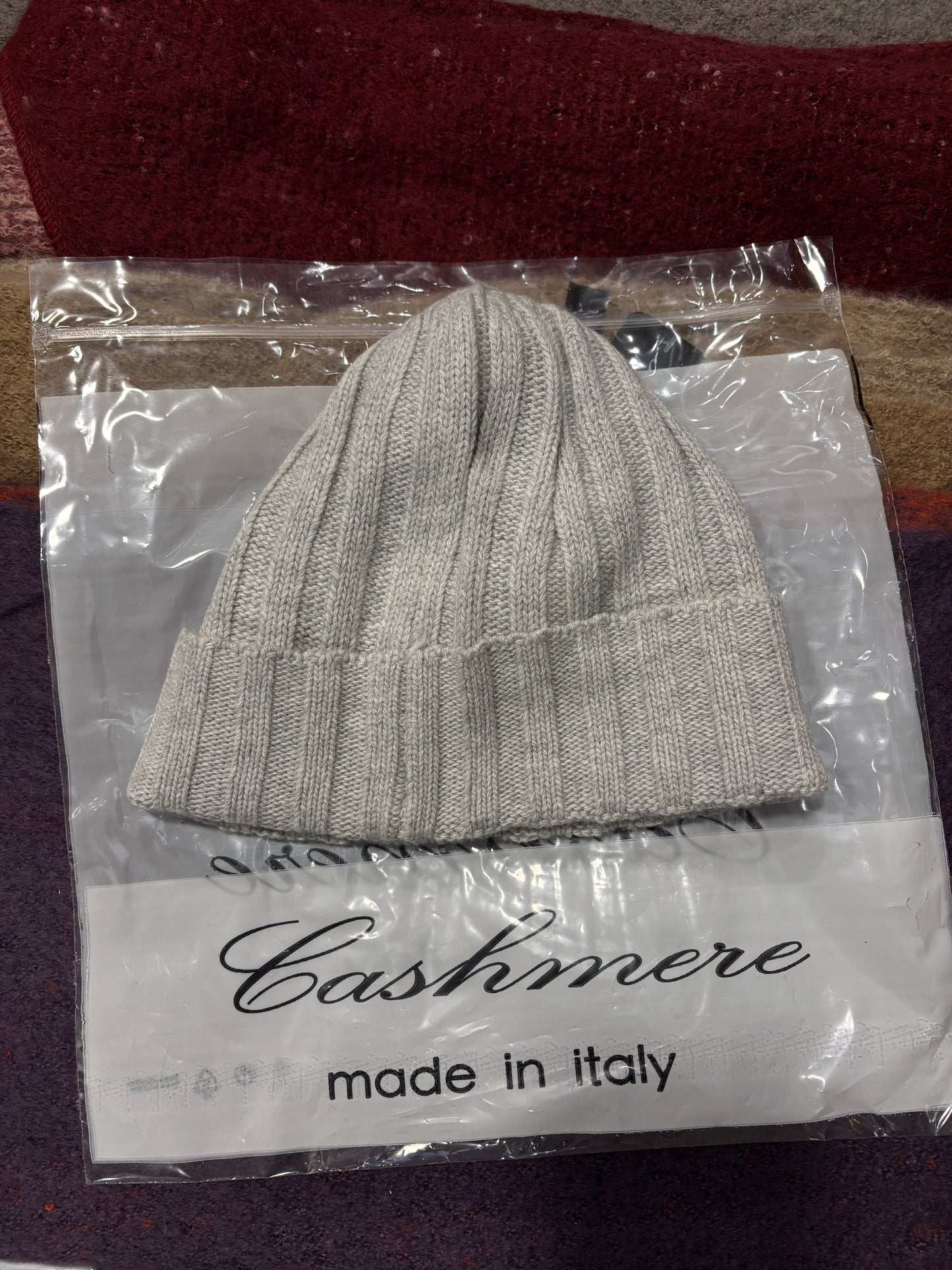 Berretto misto cashmere