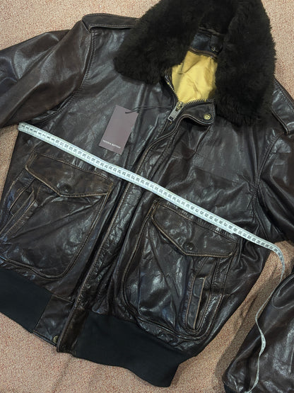 Schott leather bomber 80’