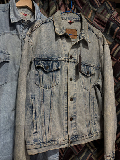 Denim jacket levi’s west martellato tg.50/52