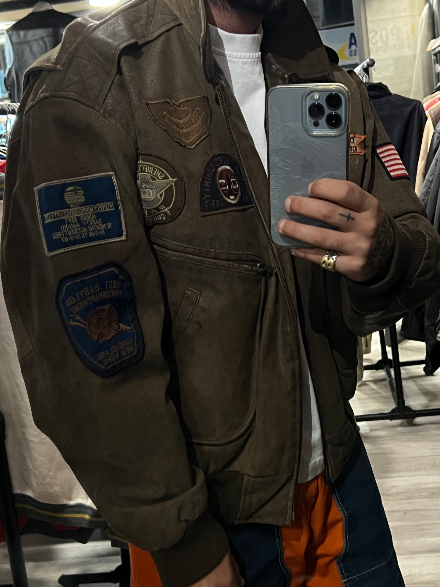 Bomber aviator americano tg.48/50