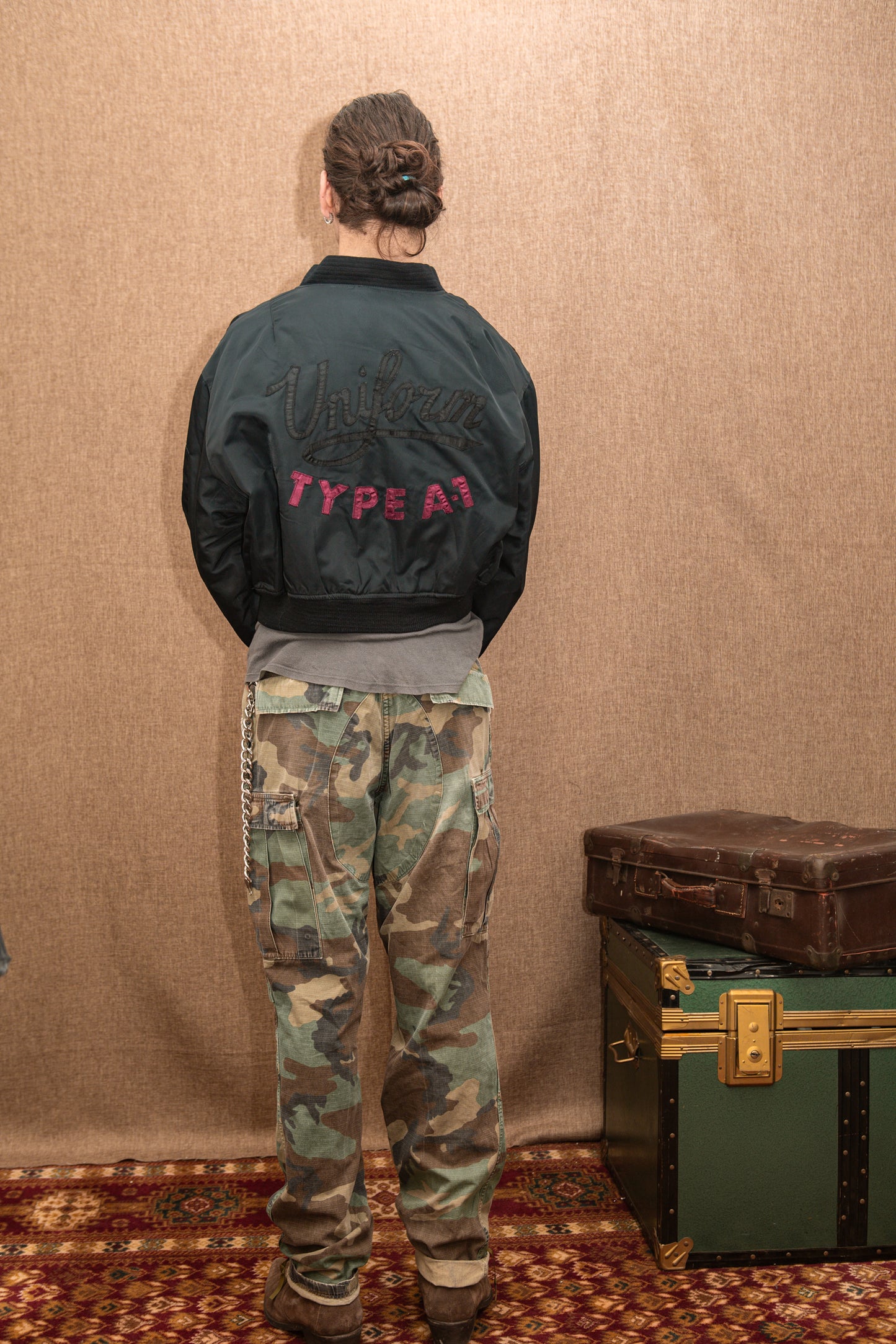 Bomber crop Uniform 80’ tg.46/48